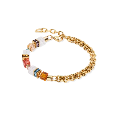 Coeur De Lion Geocube® Fusion Summer Armband Gold-sunset