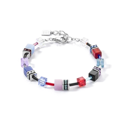 Coeur De Lion Geocube® Iconic Armband Silber-royal