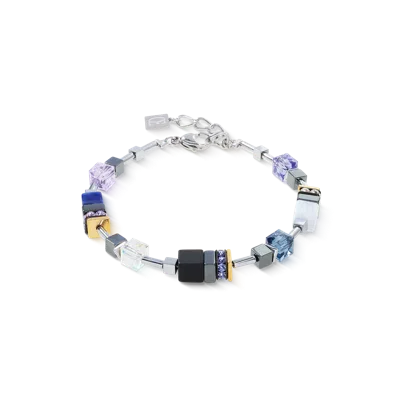 Coeur De Lion Geocube® Precious Motion Armband Blue Moon Bicolor