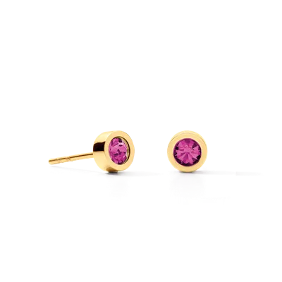 Coeur De Lion Ohrringe Sparkling Dots Gold-pink