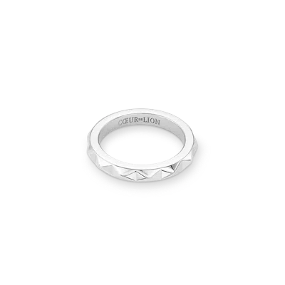 Coeur De Lion Ring Spikes Silber In Metallic