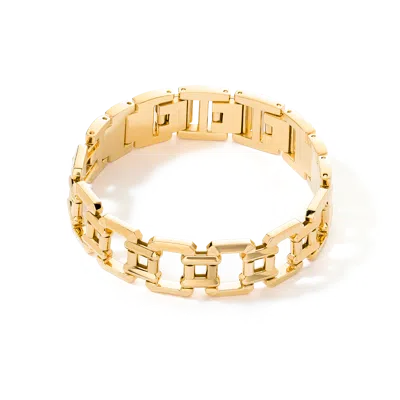Coeur De Lion Schmuckarmband Edelstahl Gold
