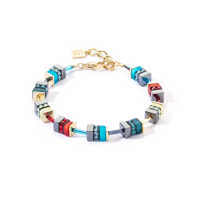 Coeur De Lion Sparkling Classic Elements Armband Gold-energy In Multi