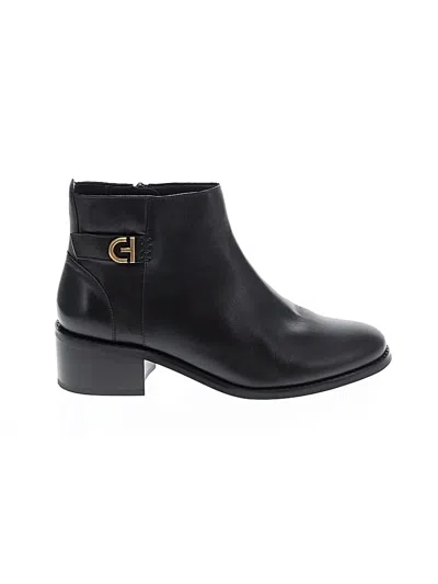 Pre-owned Cole Haan Ankle Boots In Black