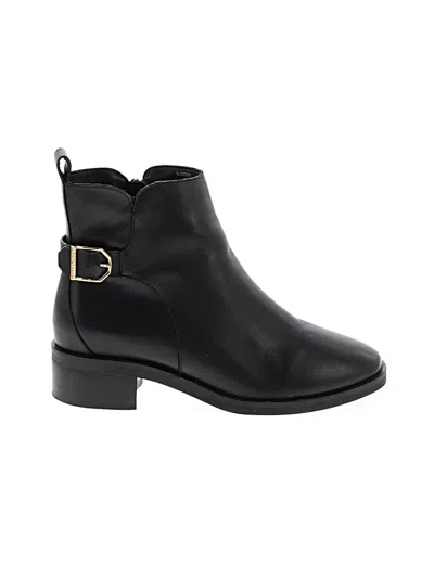 Pre-owned Cole Haan Ankle Boots In Black