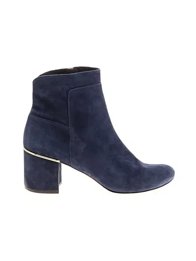 Pre-owned Cole Haan Ankle Boots In Blue