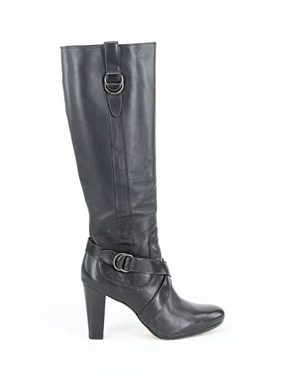 Pre-owned Cole Haan Boots In Black