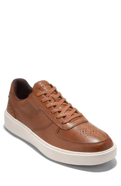 Cole Haan Grand Crosscourt Transition Sneaker In British Tan/ Ivory