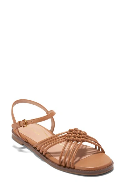 Cole Haan Jitney Sandal In Pecan Leather