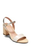 Cole Haan Josie Block Heel Sandal In Brush Leather