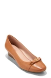 Cole Haan Malta Slip-on Wedge In Brown