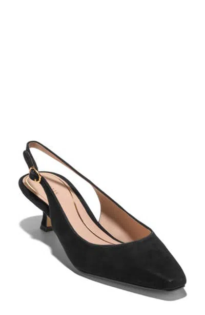 Cole Haan Tyldie Kitten Heel Slingback Pump In Black