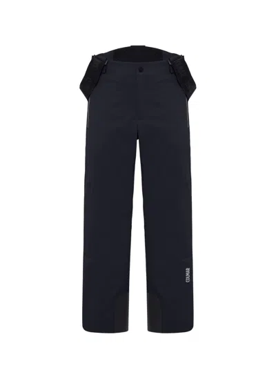 Colmar Ergonomic Fit Ski Salopette With Reinforced Lower Leg Patches In Blue