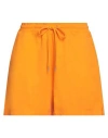 Colorful Standard Woman Shorts & Bermuda Shorts Orange Size M Organic Cotton