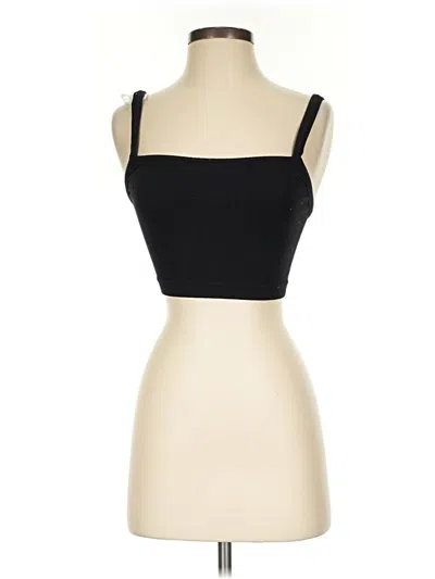 Pre-owned Colsie Tank Top Black Strapless Neckline Tops