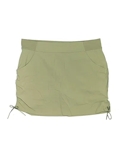 Pre-owned Columbia Active Skort In Green