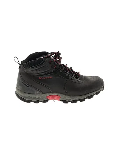 Pre-owned Columbia Ankle Boots In Black