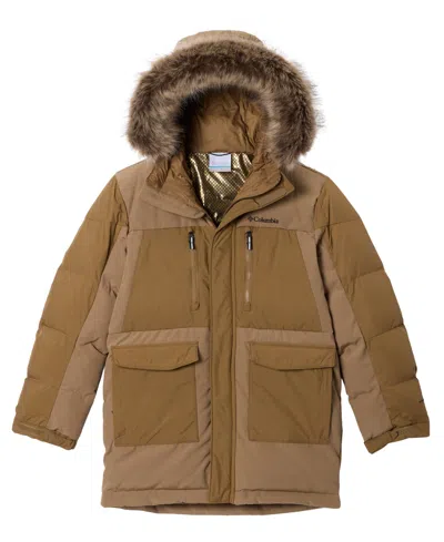 Columbia Kids' Big Boys Marquam Peak Fusion Ii Parka In Brown