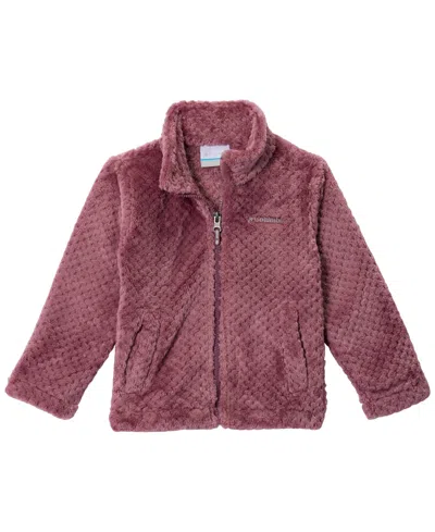 Columbia Kids' Boys' 2t-4t Fire Side Sherpa Fleece Jacket In Pink