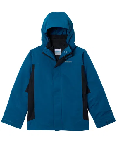 Columbia Kids' Boys' 8-18 Bugaboo Iv 3-in-1 Fleece Liner Jacket In Phoenix Blue,black