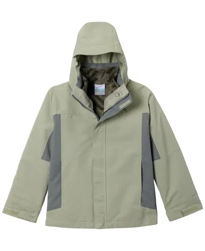 Columbia Kids' Boys' 8-18 Bugaboo Iv 3-in-1 Fleece Liner Jacket In Safari,sedona Sage