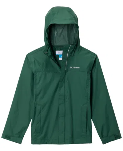 Columbia Kids' Boys' 8-20 Watertight Ii Waterproof Hooded Jacket In Green