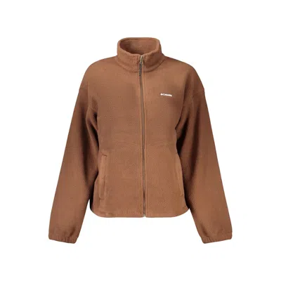Columbia Brown Polyester Women's Sweatshirt