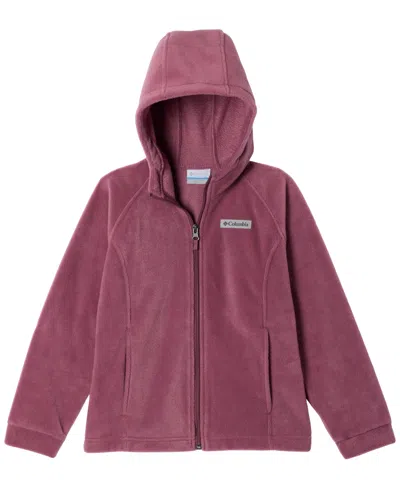 Columbia Kids' Girls' 5-16 Benton Springs Ii Full-zip Hooded Fleece Hoodie In Pink