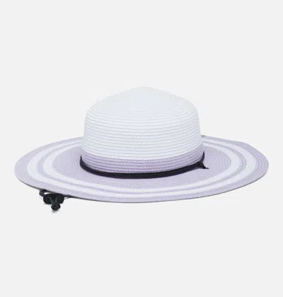 Columbia Global Adventure Packable Hat Ii Womens White Purple Summer Jzz577