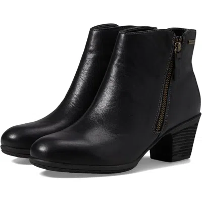Comfortiva Barras Ct0045901 Boots Womens Black Leather Ankle Bootie Zap2742