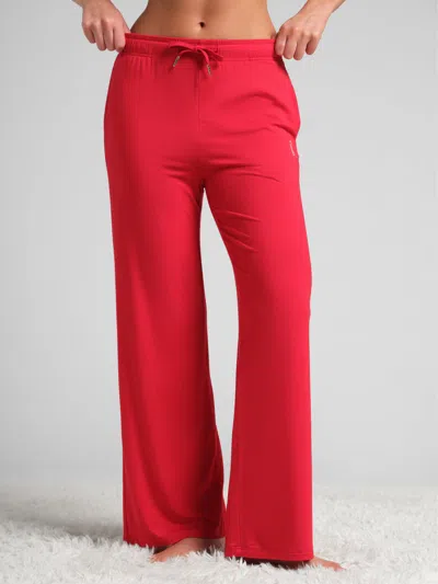 Comfrt Cloud Lounge Pants In Red