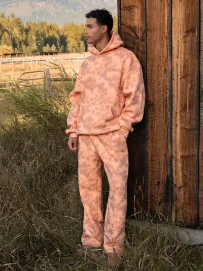 Comfrt Minimalist Straight Leg Sweatpants In Orange