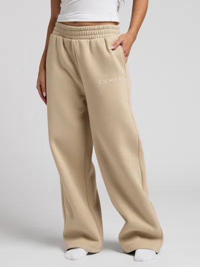 Comfrt Tranquil Straight Leg Sweatpants In Neutral