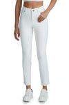 Commando Faux Leather Five-pocket Pants In White