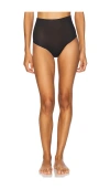 Commando Featherlight Control Thong In Black