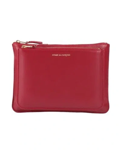 Comme Des Garçons Woman Handbag Brick Red Size - Bovine Leather