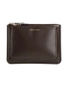 Comme Des Garçons Woman Handbag Cocoa Size - Bovine Leather In Brown