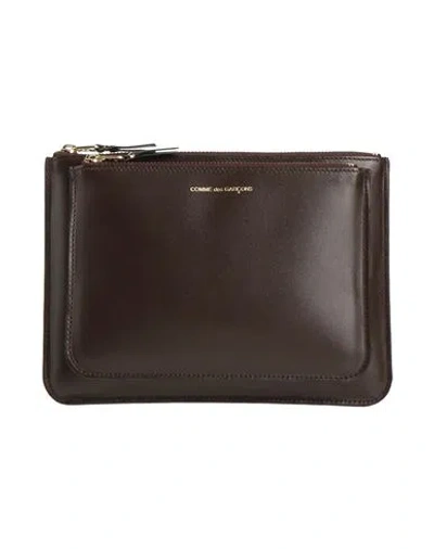 Comme Des Garçons Woman Handbag Cocoa Size - Bovine Leather In Brown