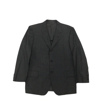 Pre-owned Comme Des Garcons X Comme Des Garcons Homme Plus Ad 2005 Cdg Homme Blazer Jacket In Grey
