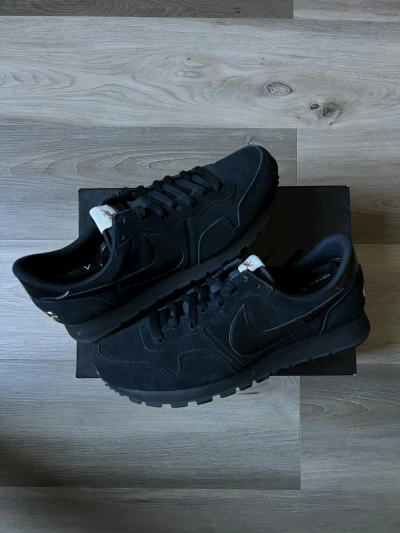 Pre-owned Comme Des Garçons X Nike The Met Cdg Black Air Pegasus 83 Worn 1x Shoes