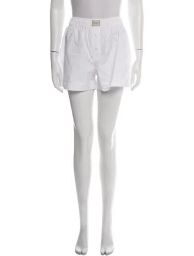 Pre-owned Comme Si Mini Shorts In White