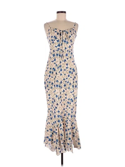 Pre-owned Commense Cocktail Dress In Tan