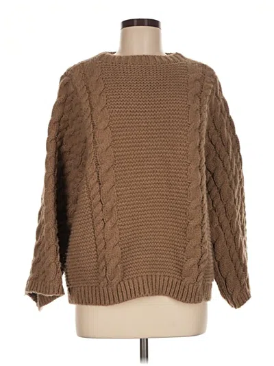 Pre-owned Commense Pullover Sweater In Brown