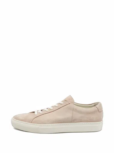 Pre-owned Common Projects Achilles Lace-up Sneakers In Neutrals