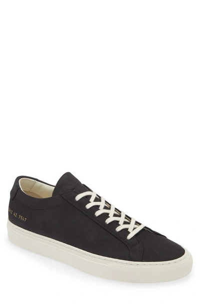 Common Projects Contrast Achilles Sneaker In 7547 Black