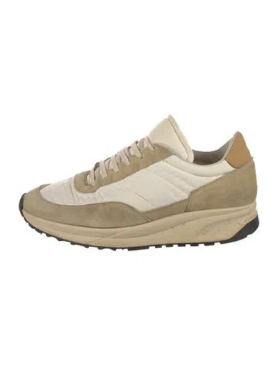 Pre-owned Common Projects Suede Athletic Sneakers In Neutrals