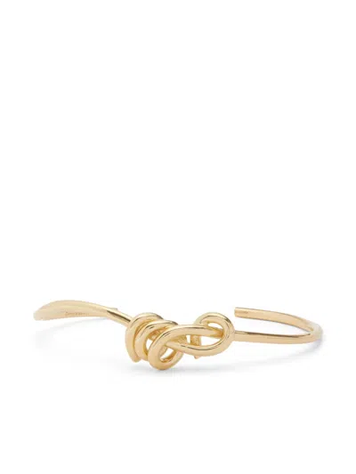 Completedworks 18kt Yellow Gold Knot Bracelet