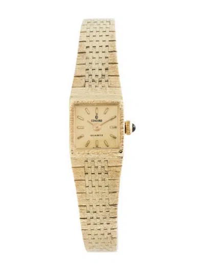 Pre-owned Concord Classic Watch, 15mm In Multicolor