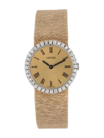 Pre-owned Concord Classic Watch, 24mm In Multicolor