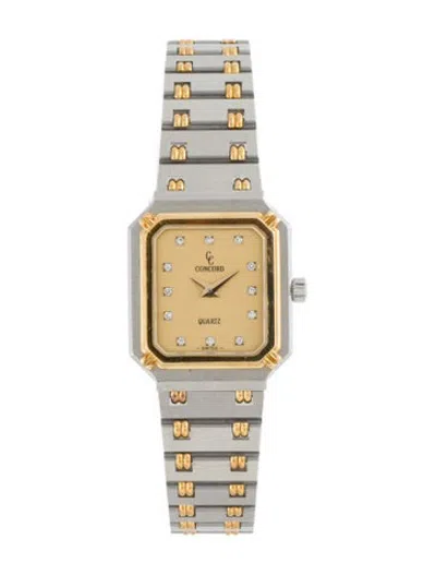 Pre-owned Concord La Costa Watch, 19mm In Multicolor